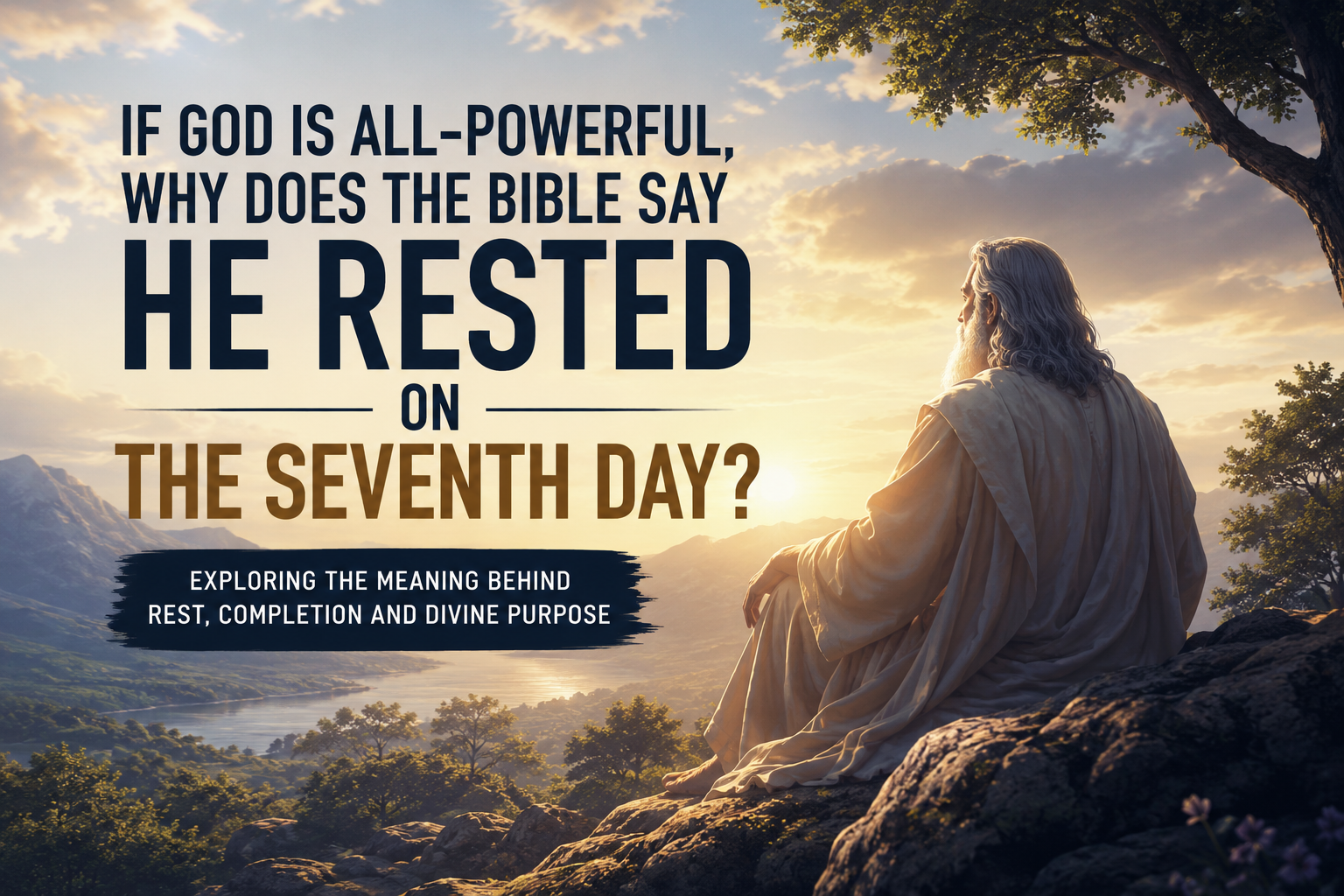 If God Is All-Powerful, Why Does the Bible Say He Rested on the Seventh Day?